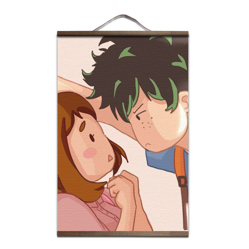 Póster de My Hero Academia Deku y Ochako Póster de My Hero Academia Deku y Ochako