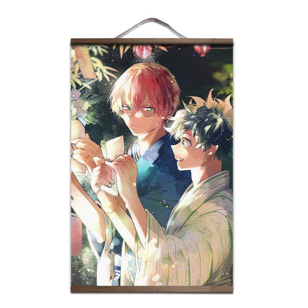My Hero Academia Shoto and Izuku Festival Poster My Hero Academia Shoto and Izuku Festival Poster