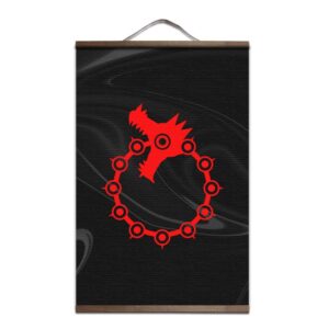 Póster Siete Pecados Capitales Dragon de la Colère