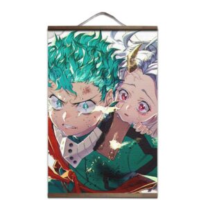 My Hero Academia Póster Izuku x Eri