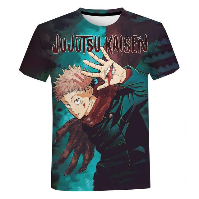 Camiseta Jujutsu Kaisen Yuji Itadori Camiseta Jujutsu Kaisen Yuji Itadori