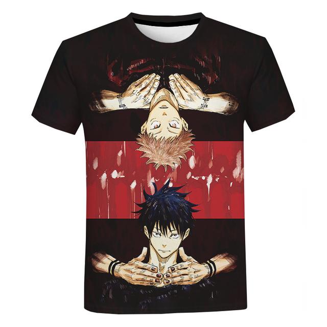Camiseta Jujutsu Kaisen Yuji x Megumi Camiseta Jujutsu Kaisen Yuji x Megumi