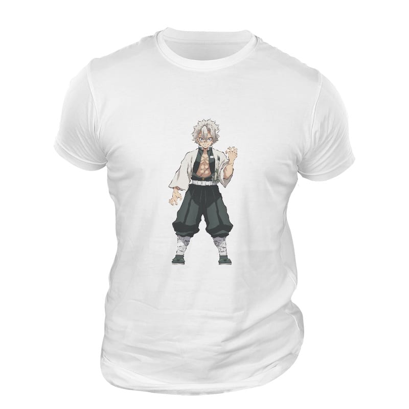 Camiseta Demon Slayer Sanemi Shinazugawa Camiseta Demon Slayer Sanemi Shinazugawa