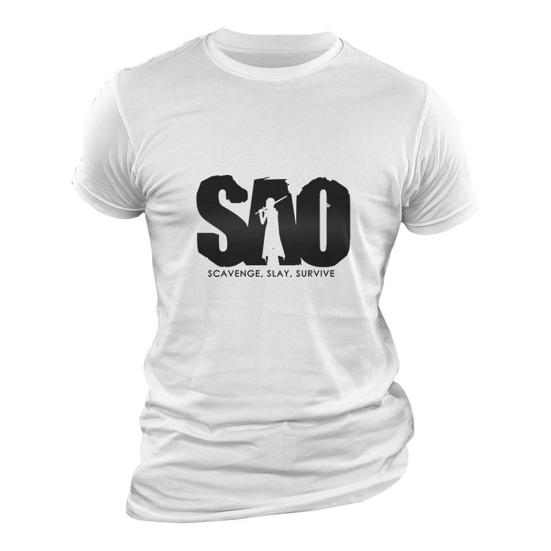 Camiseta Sword Art Online Logo Camiseta Sword Art Online Logo