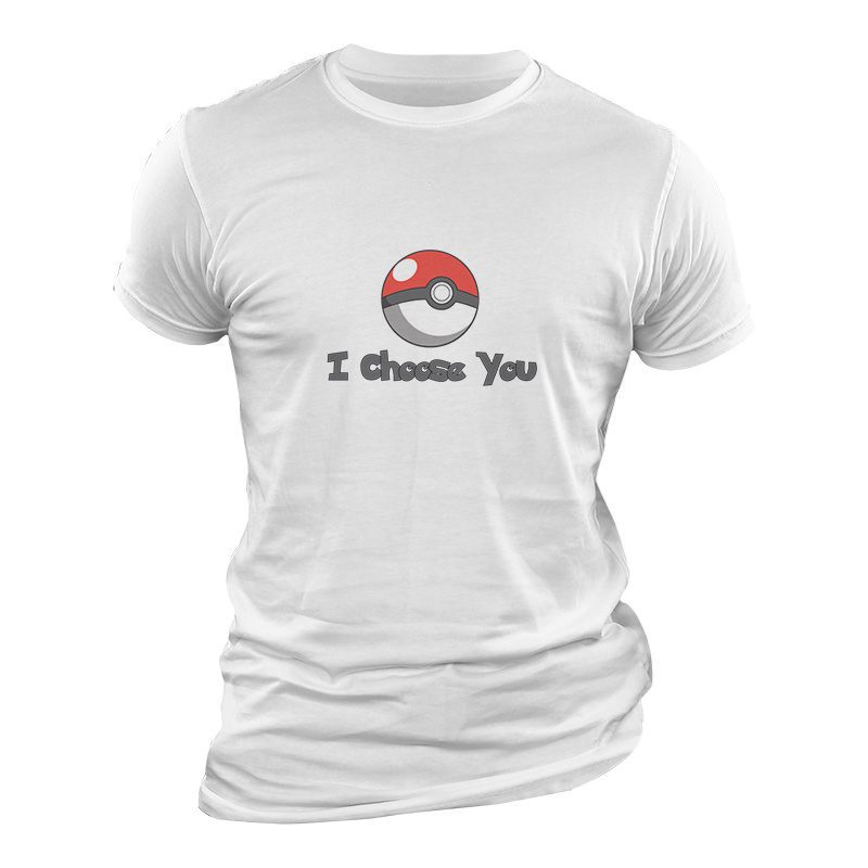 Camiseta Pokémon I Choose You Camiseta Pokémon I Choose You