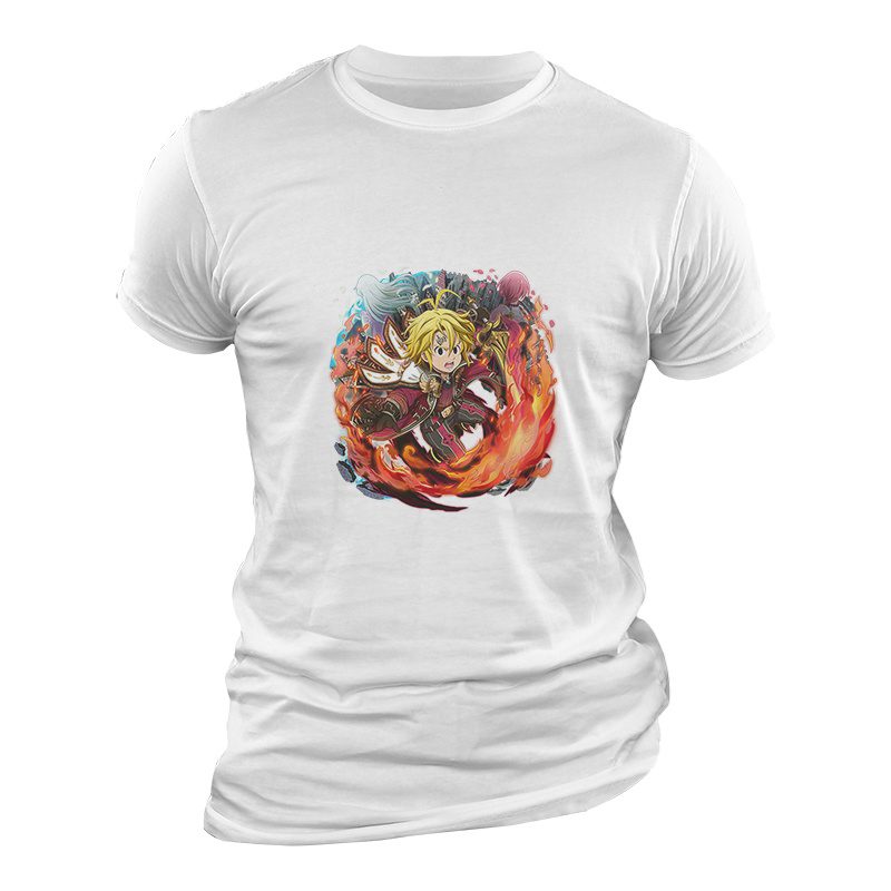 Camiseta Nanatsu No Taizai Meliodas Camiseta Nanatsu No Taizai Meliodas