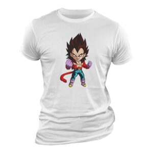 Camiseta Dragon Ball GT Vegeta SSJ4 Chibi