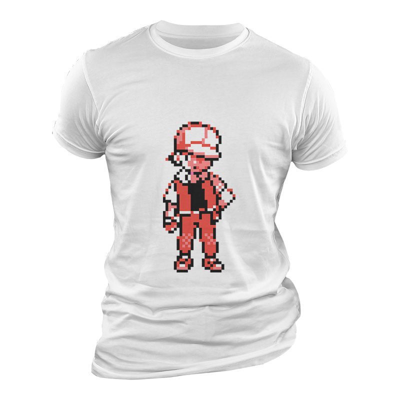Camiseta Pokémon Rojo Camiseta Pokémon Rojo