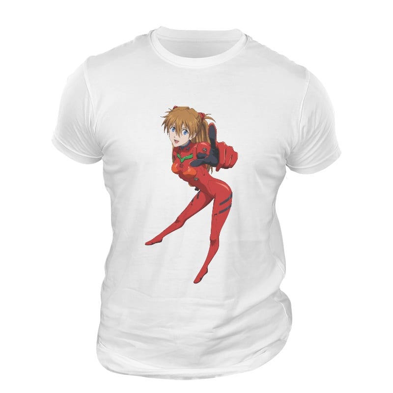 Evangelion Camiseta Asuka Soryu Langley Evangelion Camiseta Asuka Soryu Langley