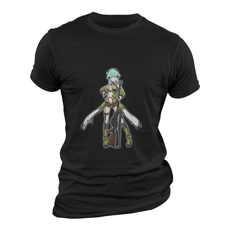 Camiseta Sword Art Online Sinon Camiseta Sword Art Online Sinon