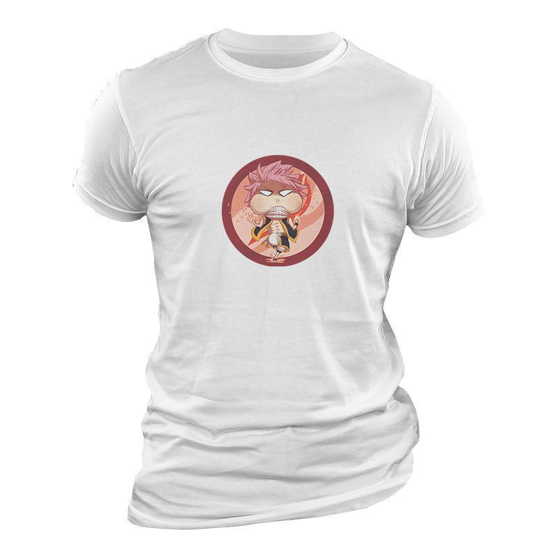 Camiseta Fairy Tail Natsu Chibi Camiseta Fairy Tail Natsu Chibi