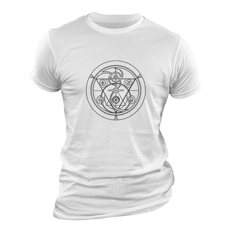 Camiseta Full Metal Alchemist Circle of Transmutation Camiseta Full Metal Alchemist Circle of Transmutation