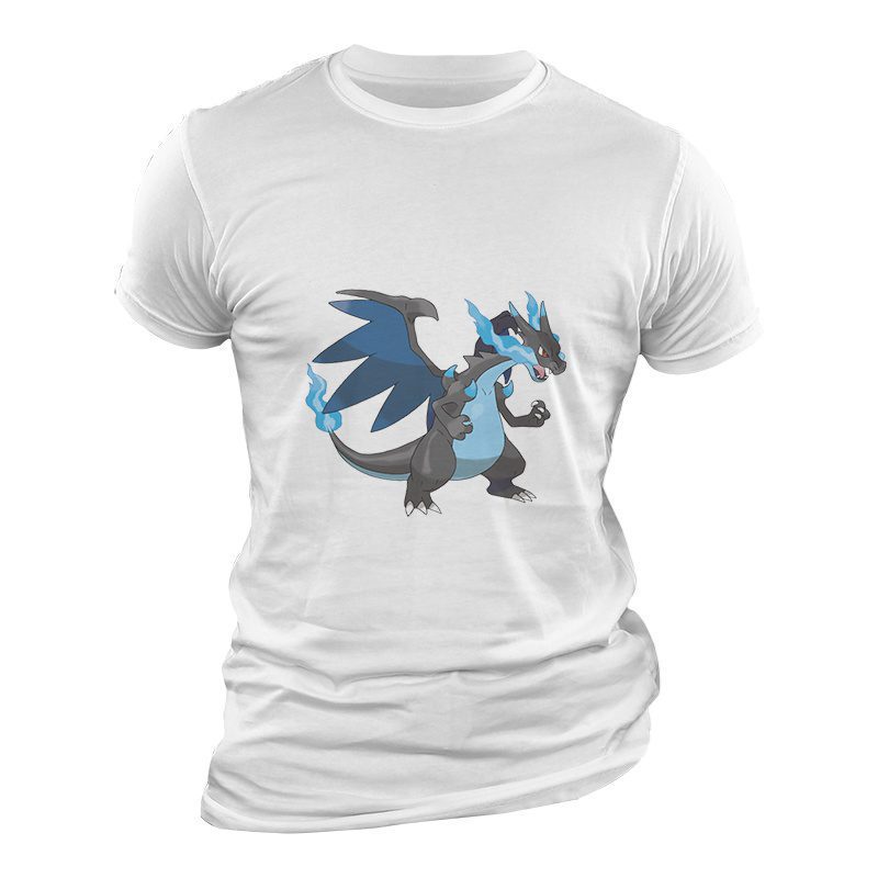Camiseta Pokémon Mega Fire X Camiseta Pokémon Mega Fire X