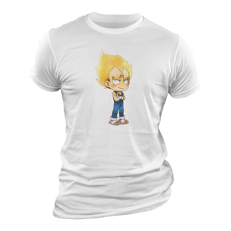 Dragon Ball Z Majin Vegeta Chibi Camiseta Dragon Ball Z Majin Vegeta Chibi Camiseta