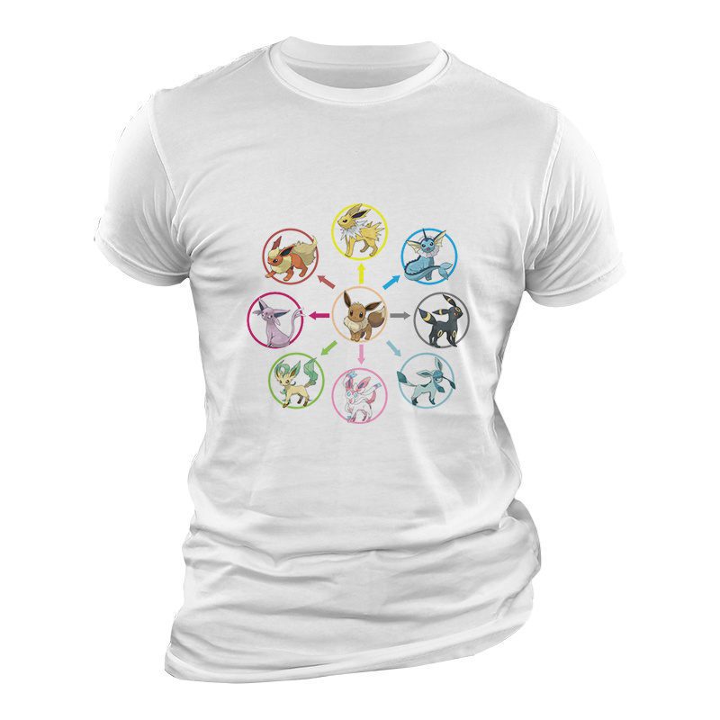 Camiseta Pokémon Evoli All Camiseta Pokémon Evoli All