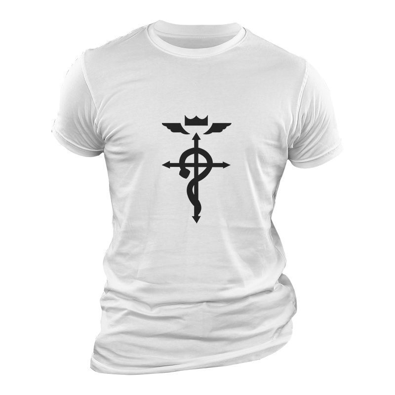 Camiseta Full Metal Alchemist The Serpent Cross Camiseta Full Metal Alchemist The Serpent Cross