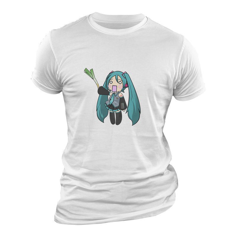 Camiseta Hatsune Miku Leek Camiseta Hatsune Miku Leek