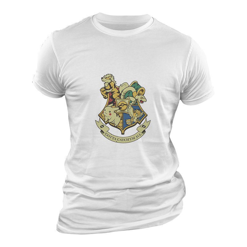Camiseta Pokémon Four Houses Camiseta Pokémon Four Houses