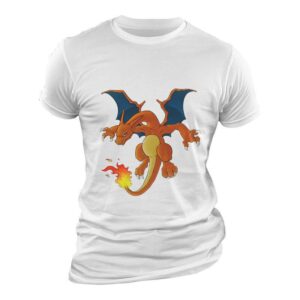 Camiseta Pokémon Mega Fireball Y