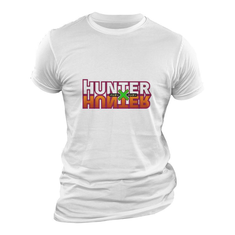 Camiseta Hunter X Hunter Logo Blanca Camiseta Hunter X Hunter Logo Blanca