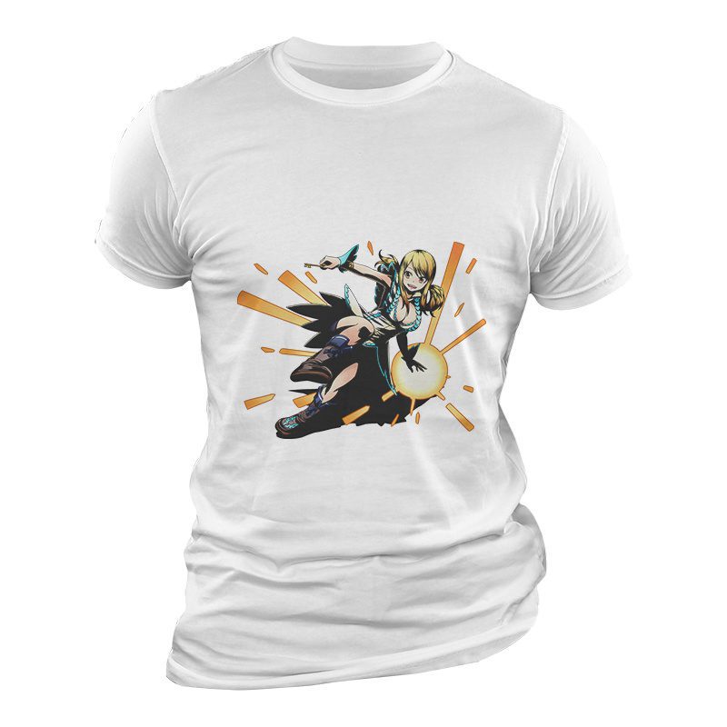 Camiseta Fairy Tail Lucy Space Magic Camiseta Fairy Tail Lucy Space Magic