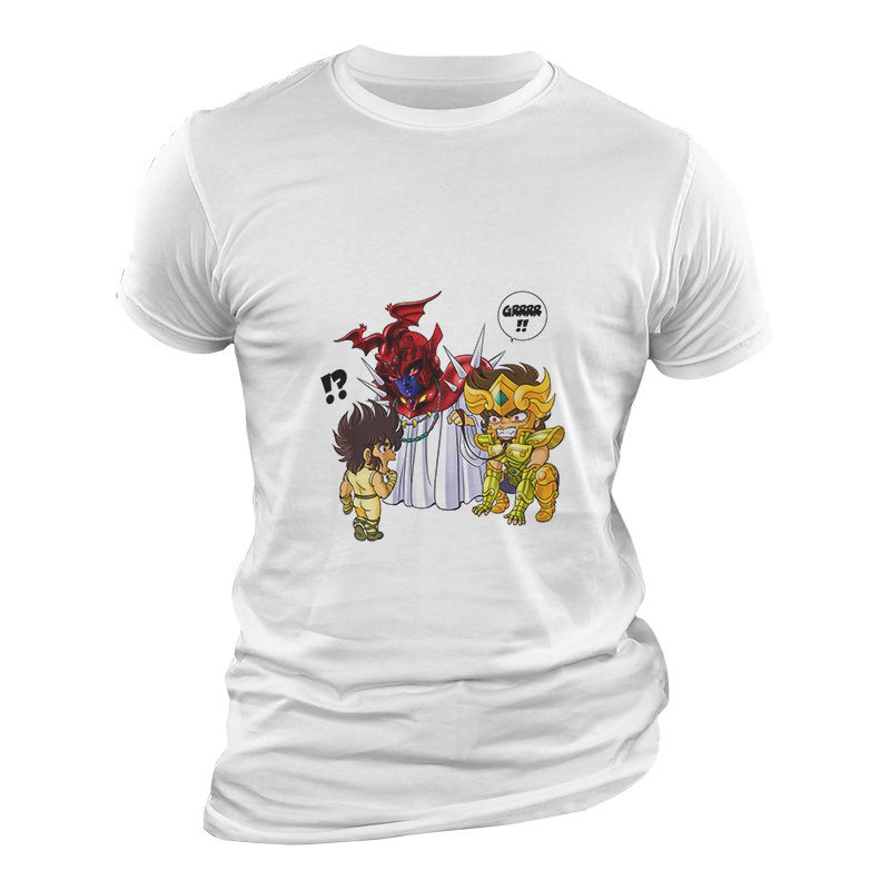 Camiseta Saint Seiya GRRRR Camiseta Saint Seiya GRRRR