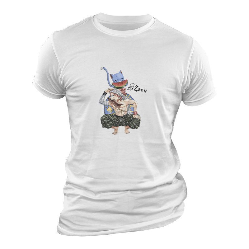 Camiseta Fairy Tail Natsu y Happy Camiseta Fairy Tail Natsu y Happy