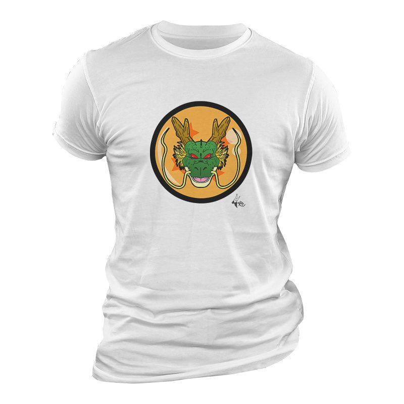 Dragon Ball Z Shenron Logo Camiseta Dragon Ball Z Shenron Logo Camiseta
