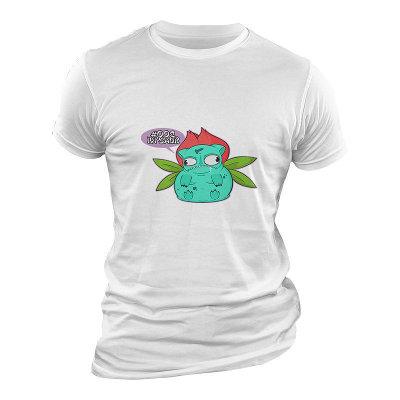 Camiseta Pokémon Ivysaur Camiseta Pokémon Ivysaur