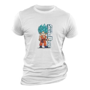DBS Goku SSJ Azul Chibi Camiseta