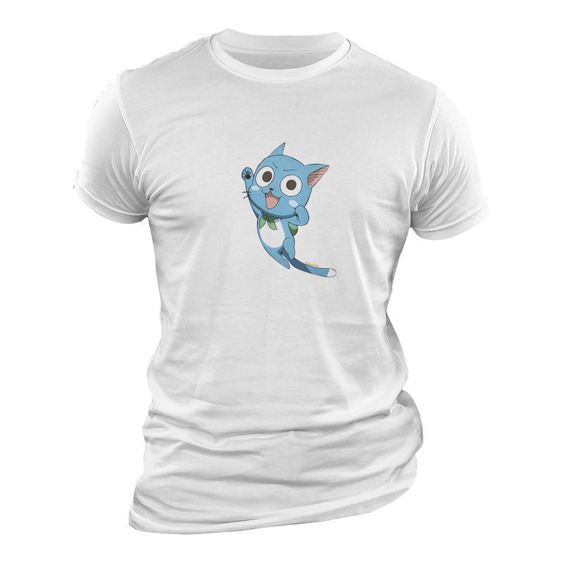 Camiseta Fairy Tail Happy Aye Sir Camiseta Fairy Tail Happy Aye Sir