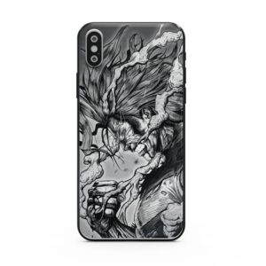 MHA All Might Black and White Funda