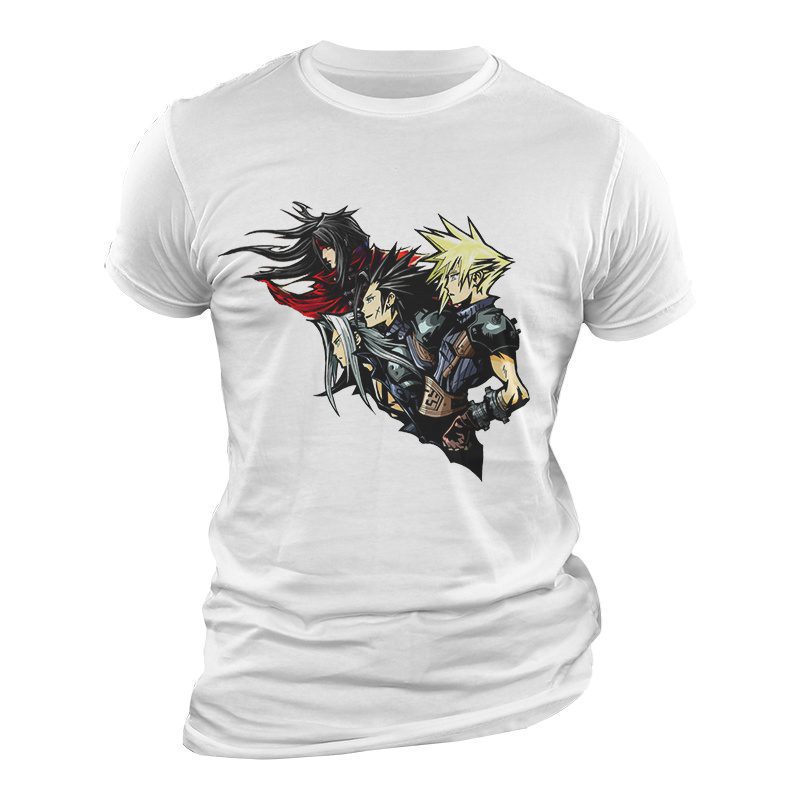 Final Fantasy 7 Protagonistas Camiseta Final Fantasy 7 Protagonistas Camiseta