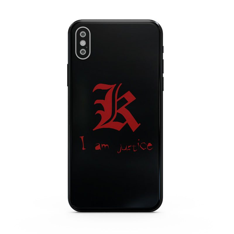 Death Note Fundas I Am Justice Death Note Fundas I Am Justice