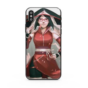Cascos Naruto Sarada Uchiha Hokage