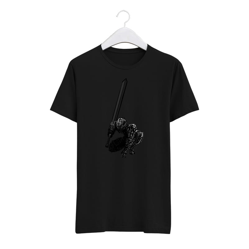 Camiseta Berserk Black Swordsman Camiseta Berserk Black Swordsman