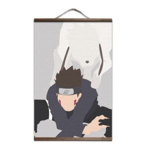 Póster Naruto Kiba Artwork