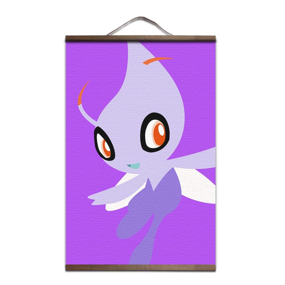 Póster Pokémon Celebi Shiny Póster Pokémon Celebi Shiny