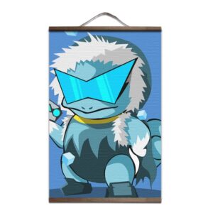 Póster Pokémon Carapuce Invernal