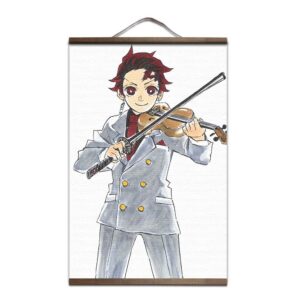 Póster Demon Slayer Tanjirō Músico