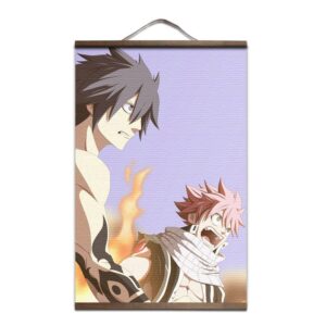 Póster Fairy Tail Natsu x Gris