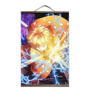 Póster Cazademonios Zenitsu Agatsuma