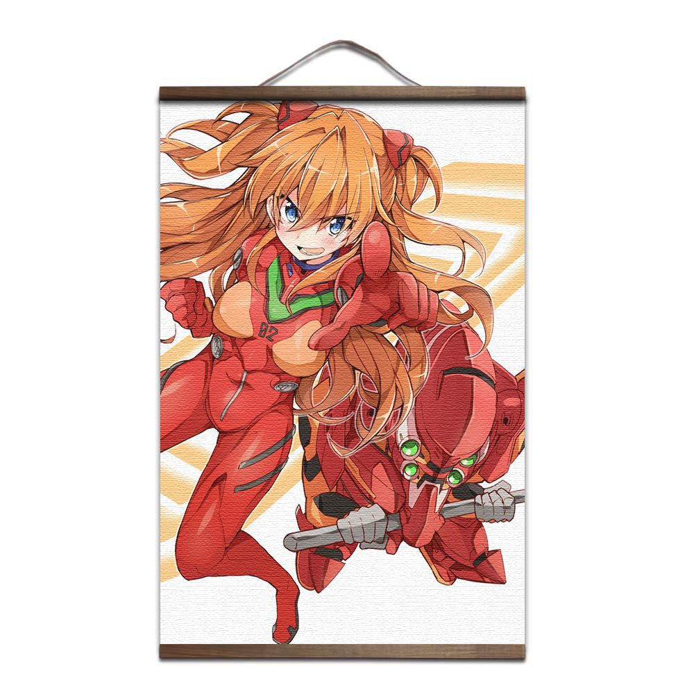 Póster Evangelion Asuka Badass Póster Evangelion Asuka Badass