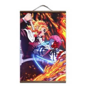 Póster Demon Slayer Kyôjurô x Akaza