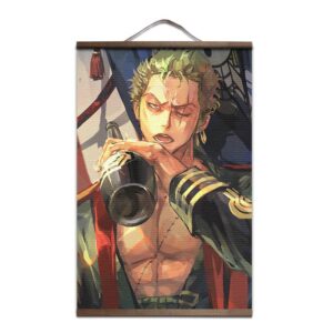 Póster One Piece Zoro Wano