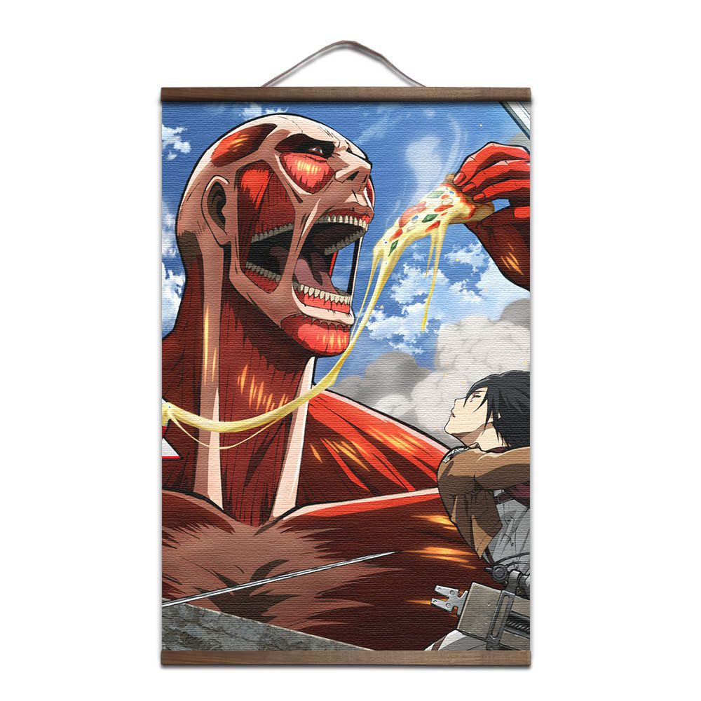 Ataque a los Titanes Póster Pizza Ataque a los Titanes Póster Pizza