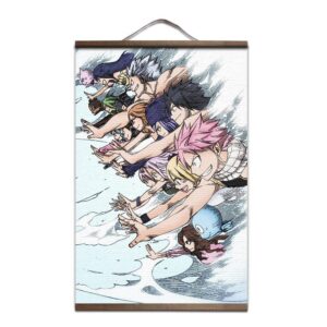 Póster de los protagonistas de Fairy Tail