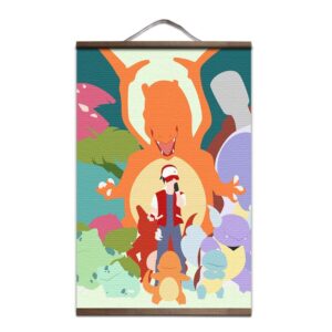 Póster Pokémon Starter Rojo