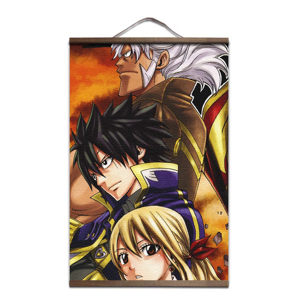 Póster Fairy Tail Lucy x Grey x Elfman Póster Fairy Tail Lucy x Grey x Elfman
