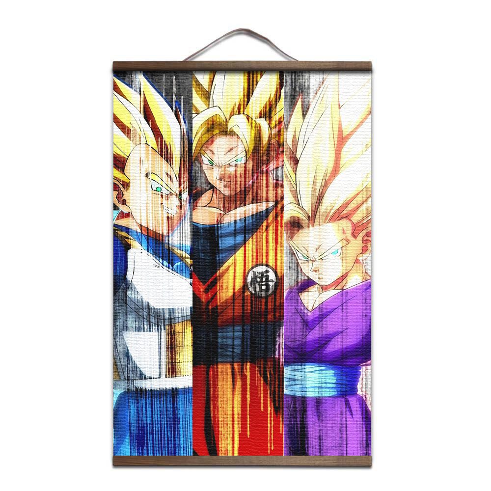 DBZ Goku x Gohan x Vegeta Póster DBZ Goku x Gohan x Vegeta Póster